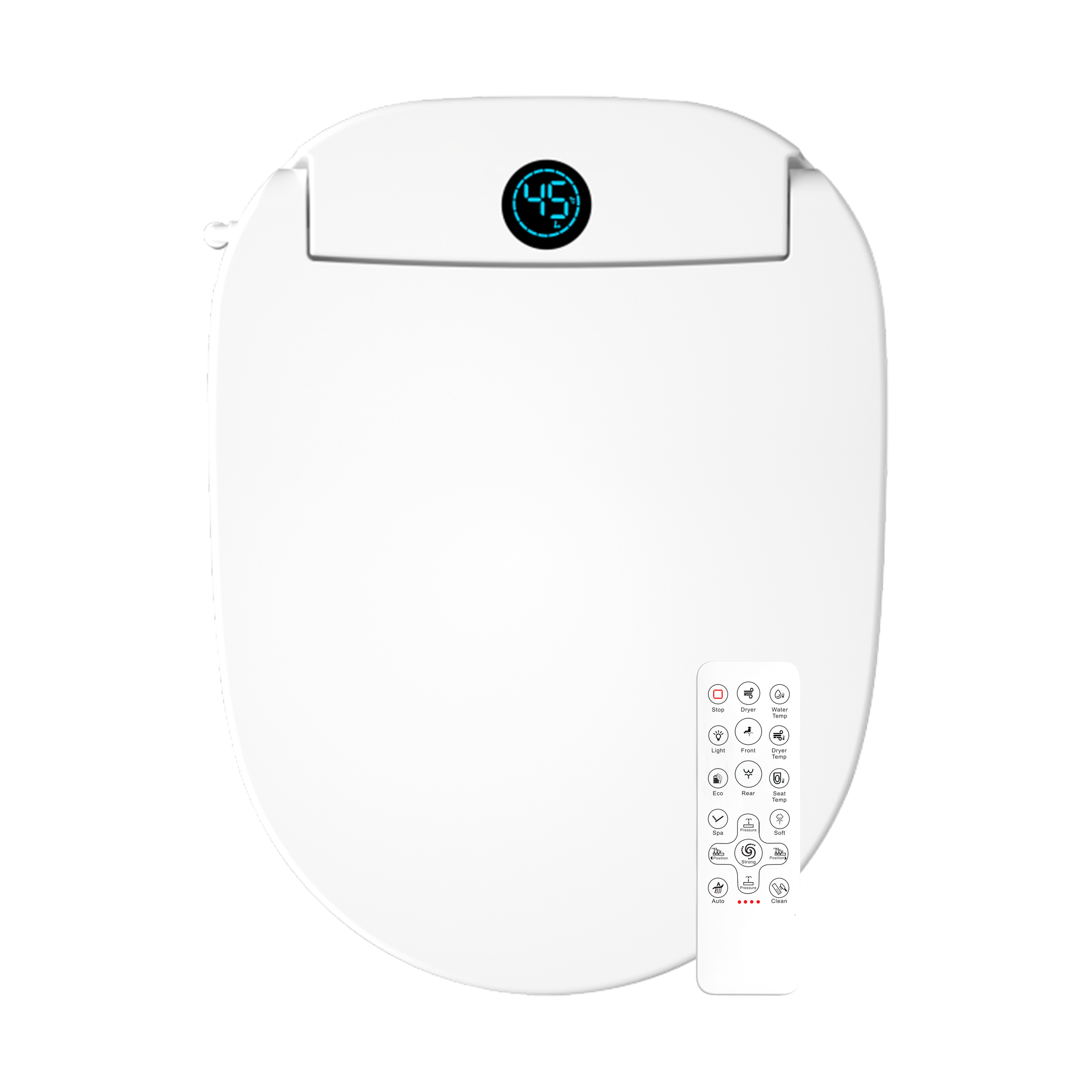 China New Top Style Bathroom Sanitary Ware Intelligent Smart Bidet Toilet Seat Cover for Hotel