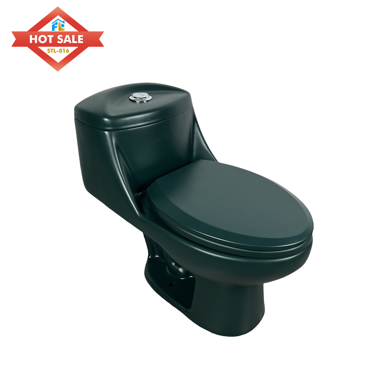Hotel Sanitary Ware Equipment Ceramic One Piece Siphonic Bathroom Toilet Floor Mounted One Piece WC Toilets