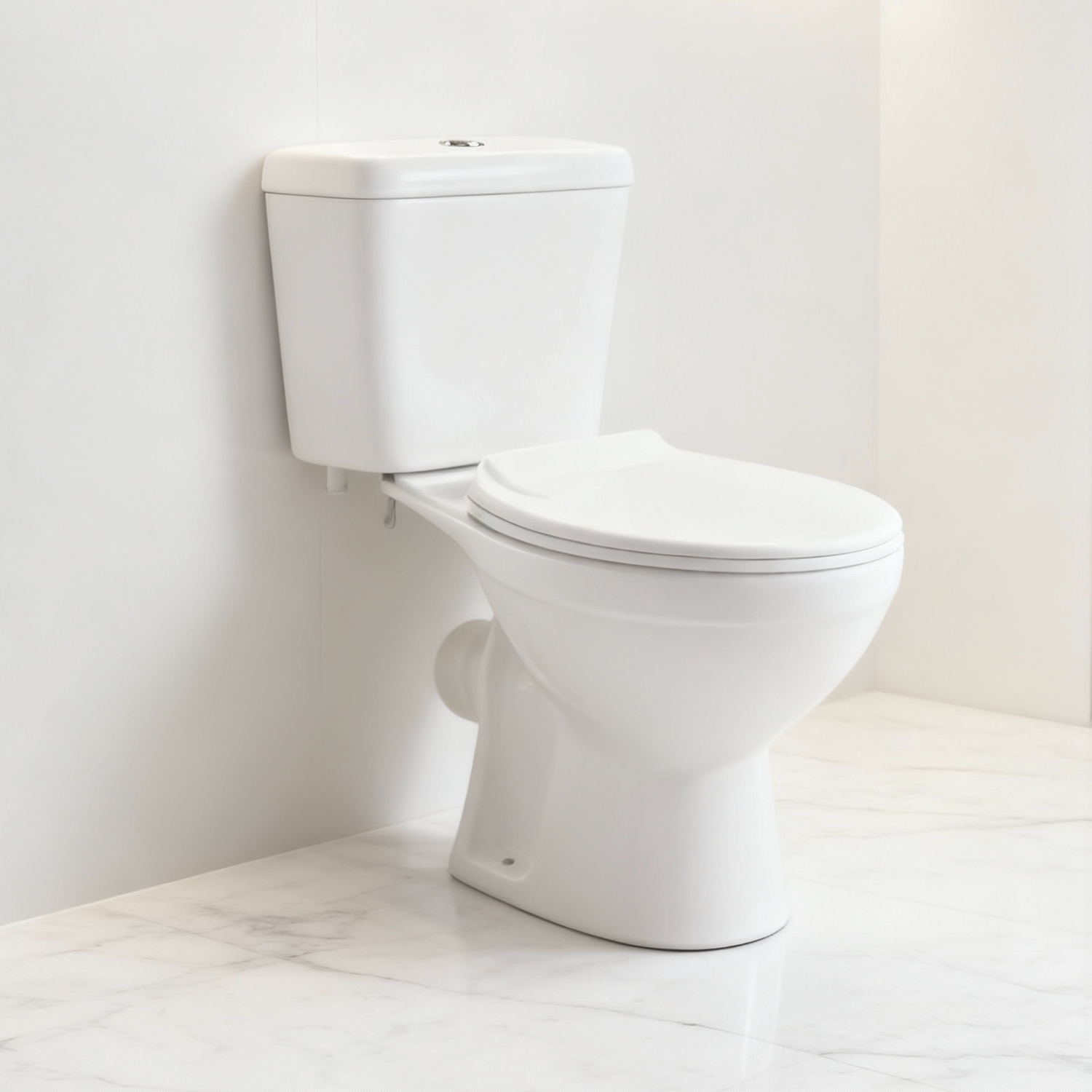 FLF-01 Siphon Dual-Flush Toilet | 3.0-6.0L Water-Saving and Easy-to-Clean | Commercial-Grade Ceramic Toilet | OEM Supported