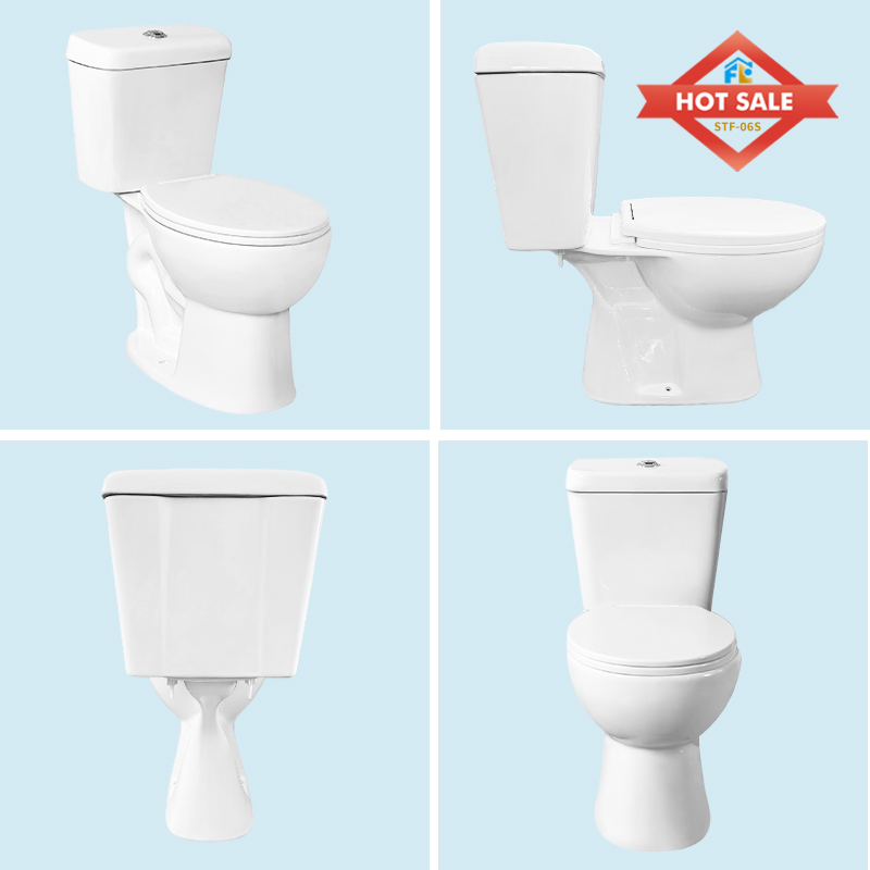Modern White Toilet for Hotel & Apartment Projects | ADA Compliant FLF-06S