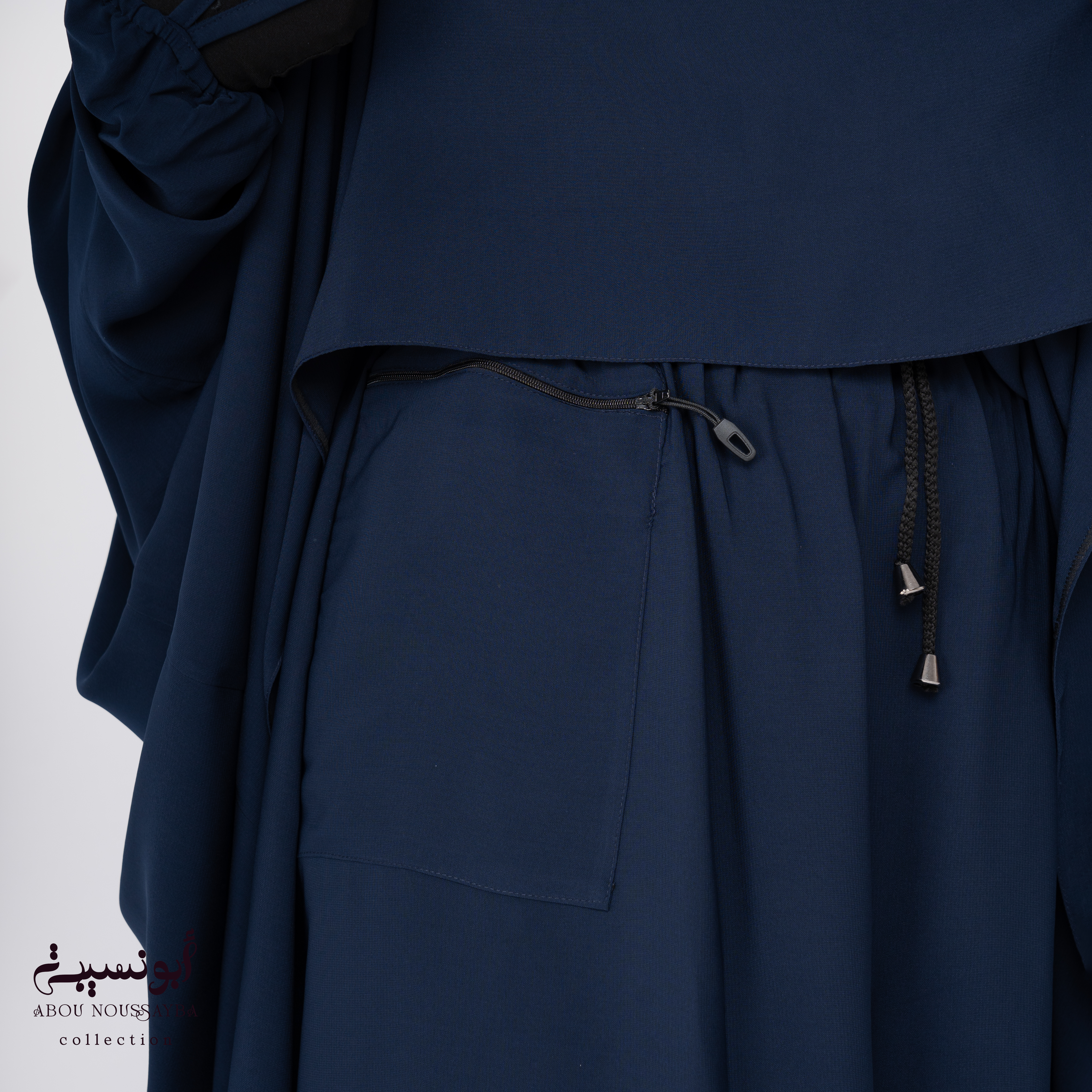 Jilbab Hafsa 2pcs Jupe Bleu Nuit ازرق ليلي
