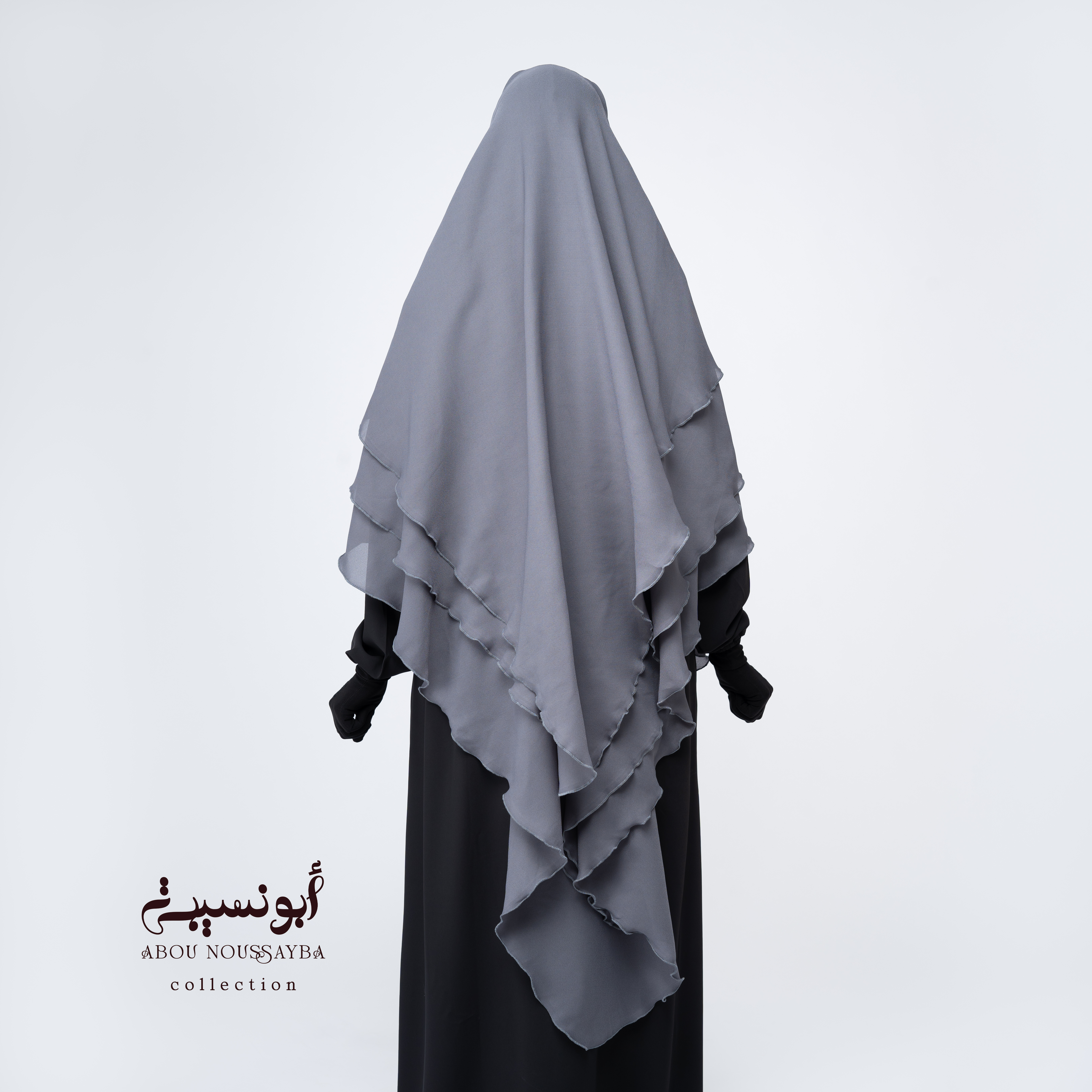 Khimar Isdel foulard Gris خيمار إيسدل فولار رمادي