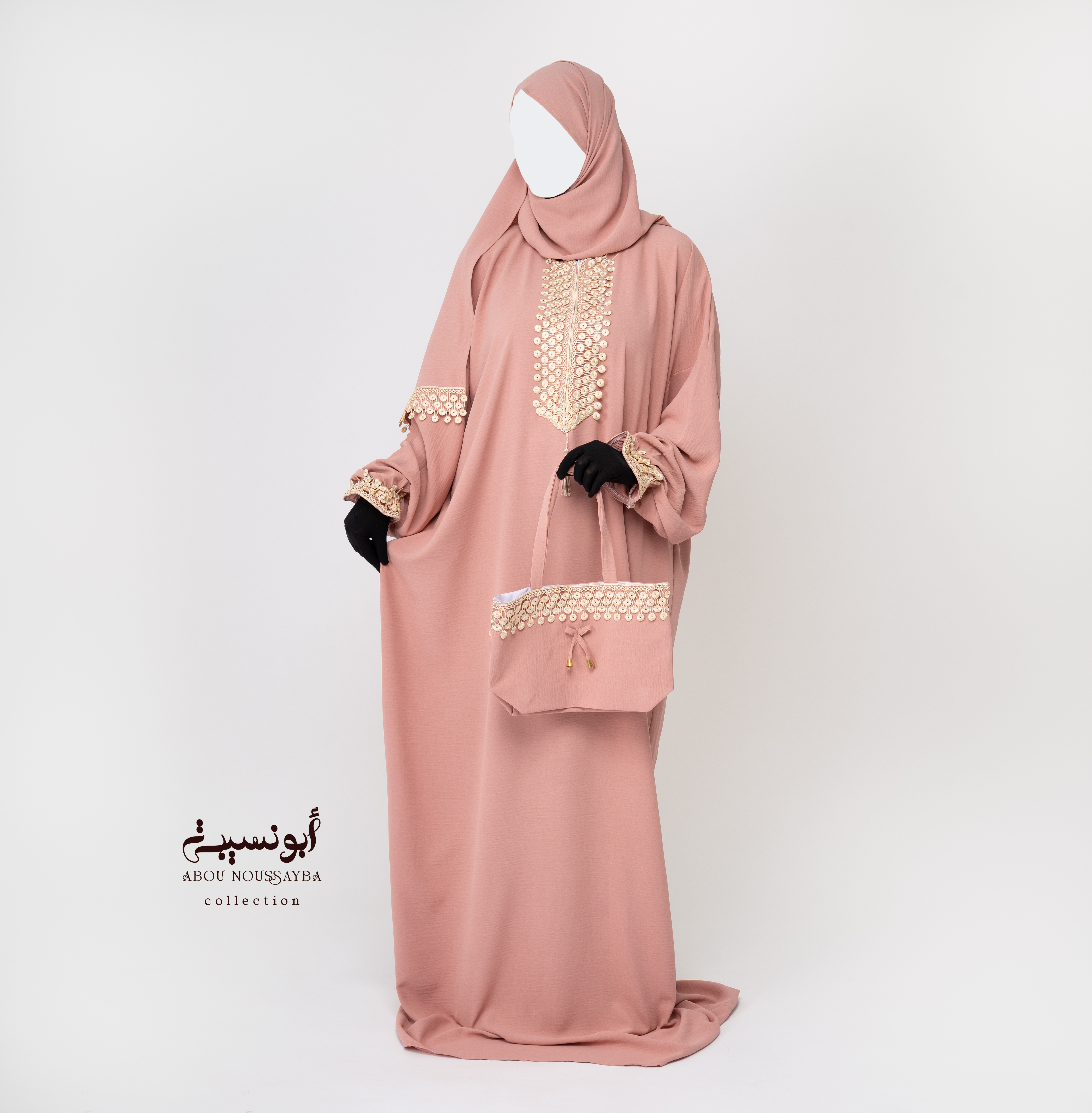 Habit de prière rose ثوب صلاة وردي