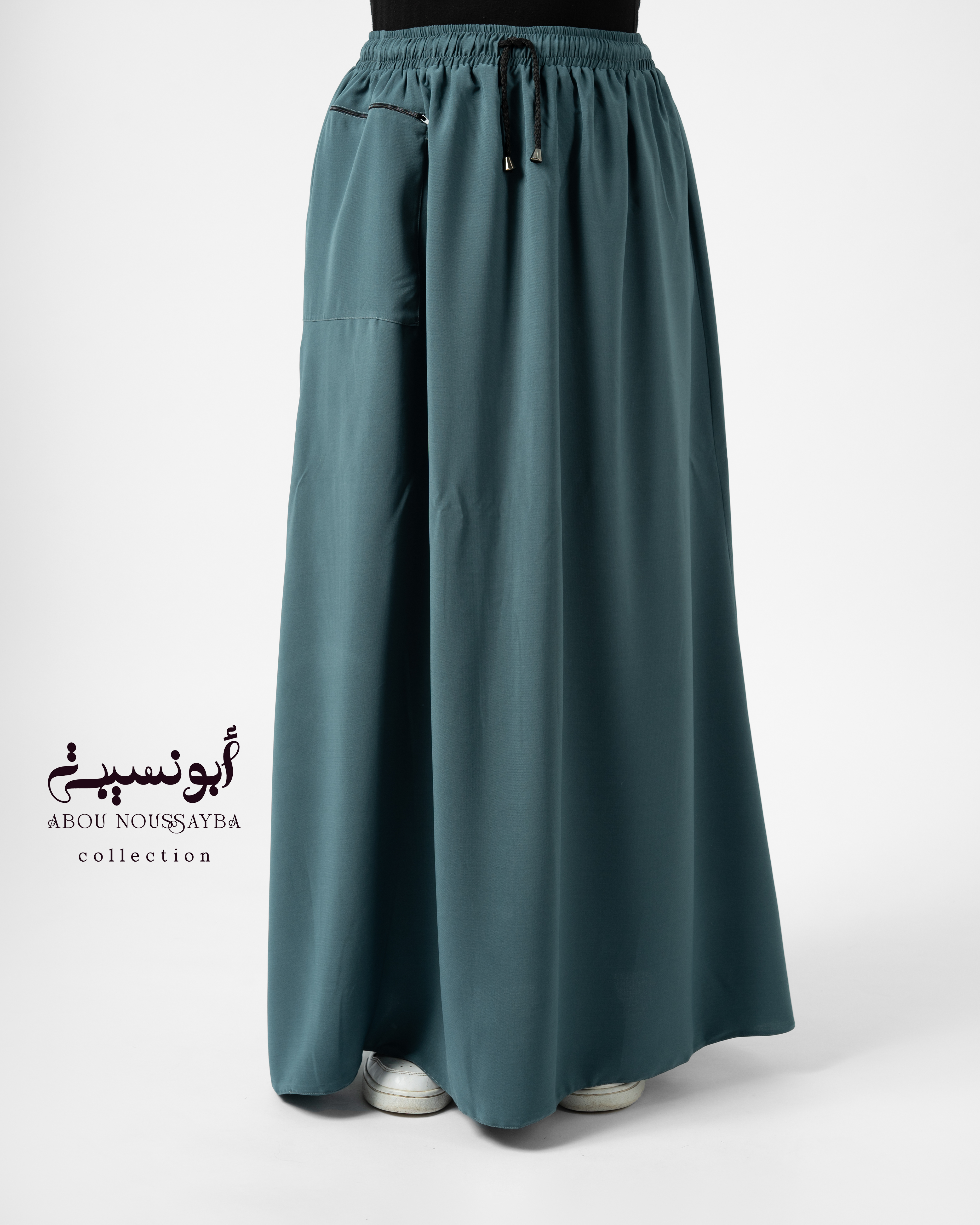 Jilbab Hafsa 2pcs Jupe Bleu Cèdre الارز الأزرق