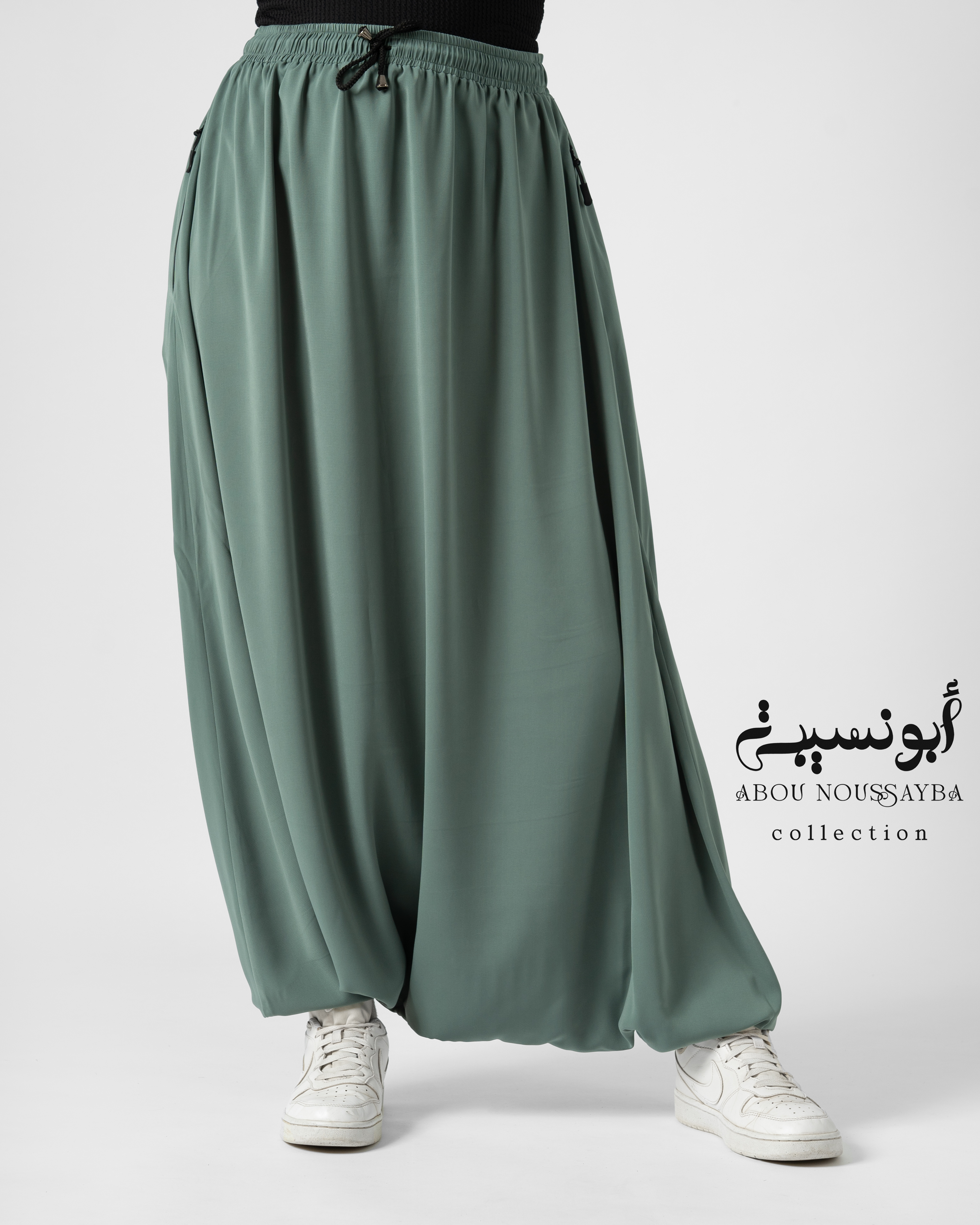 Sarwel سروال Vert Pastel اخضر بستيل