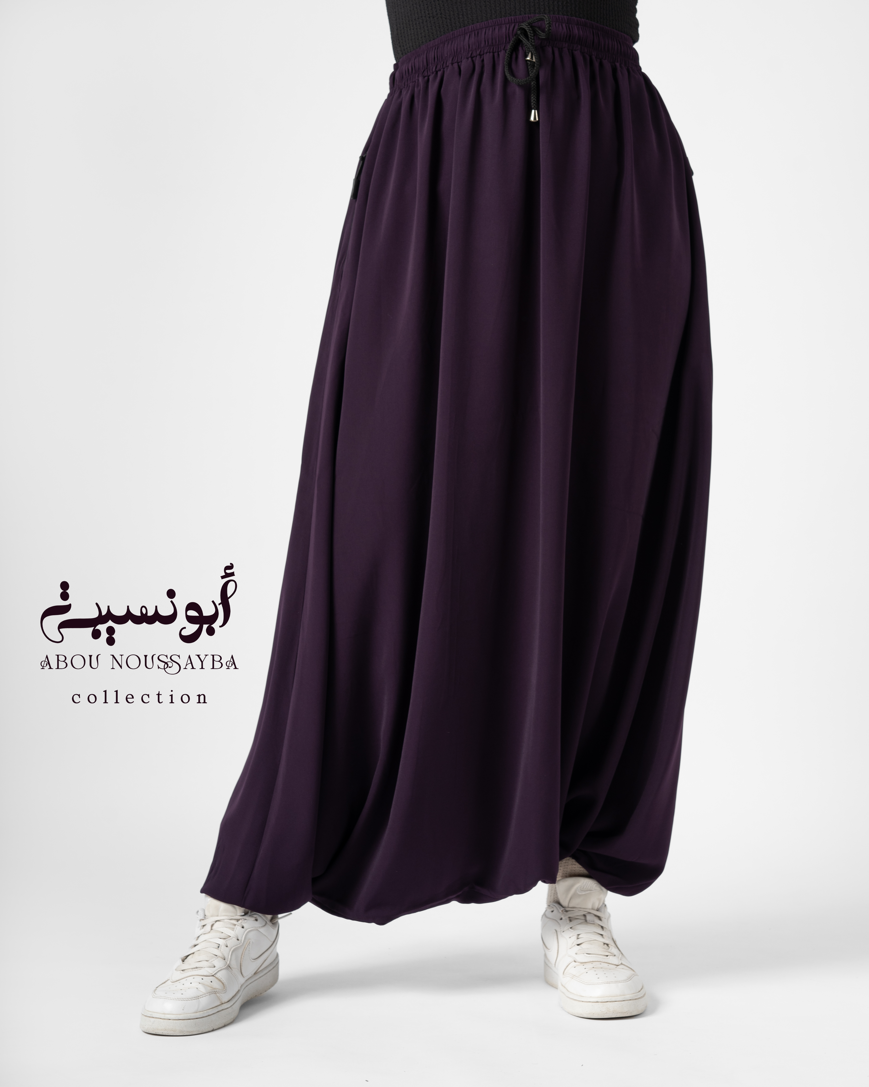Sarwel سروال Aubergine بنفسجي