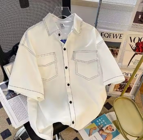 White Button-Up Shirt
