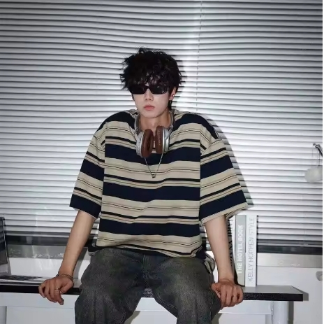 Striped Oversized T-Shirt