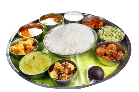 Traditional Indian Thali