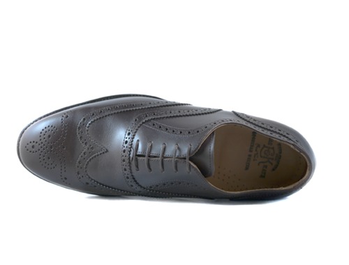 Sapatos de Cordões Clássico Castanho, 100% pele genuína
