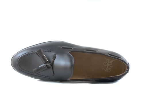 Sapatos Mocassim de Berloque Preto, 100% pele genuína