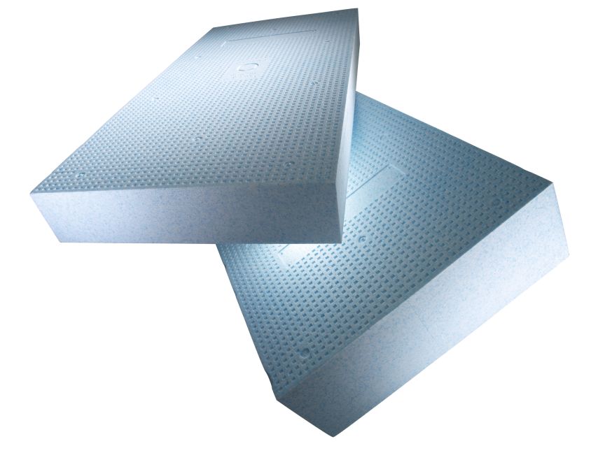 EPS Panneau de socle bleu