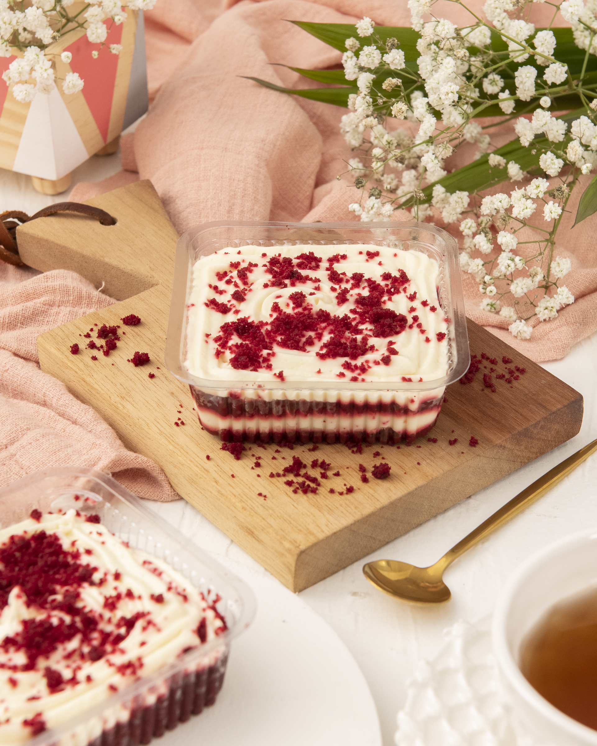 Bolo Pote gelado Red Velvet 150g