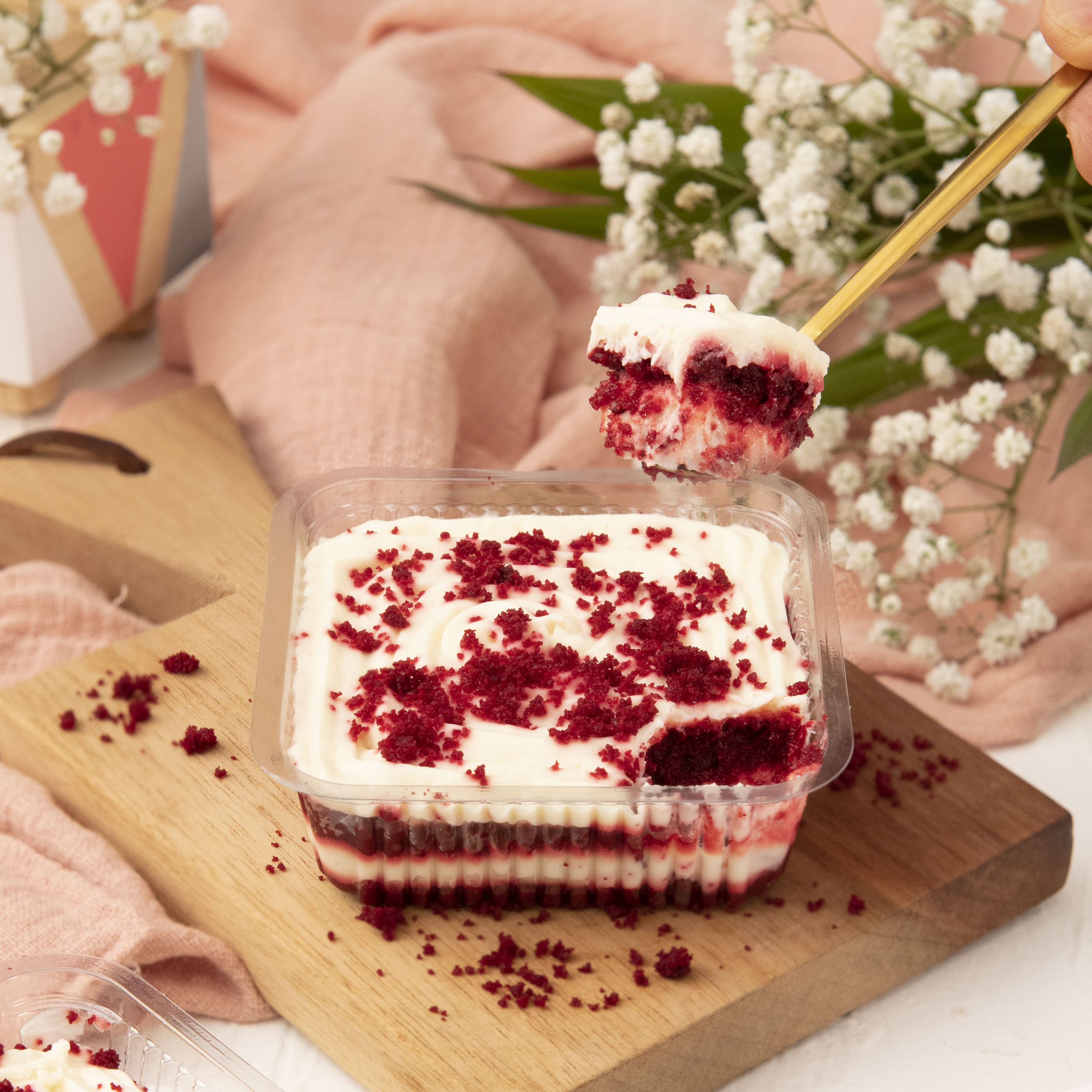 Bolo Pote gelado Red Velvet 150g