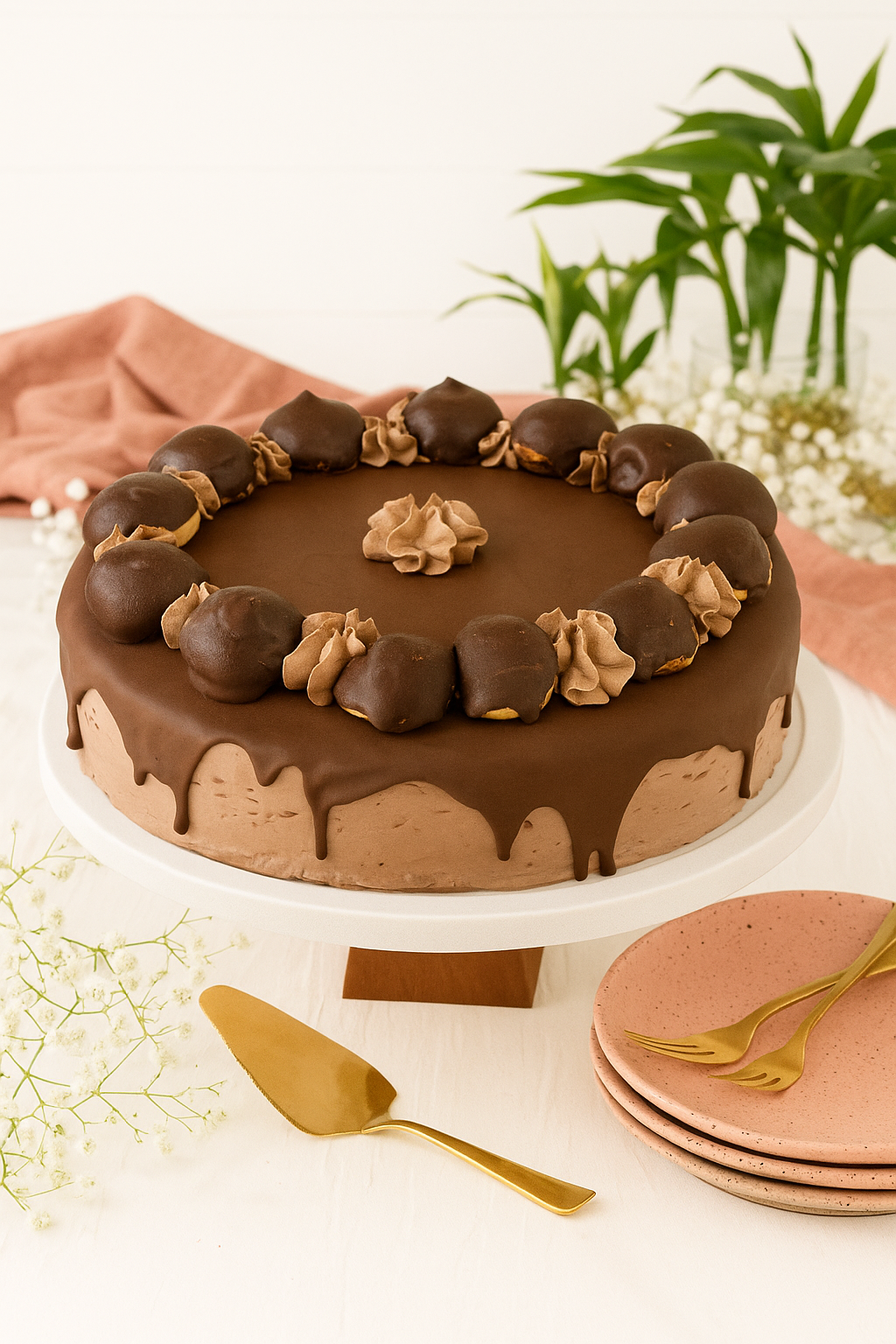 Bolo Profiteroles