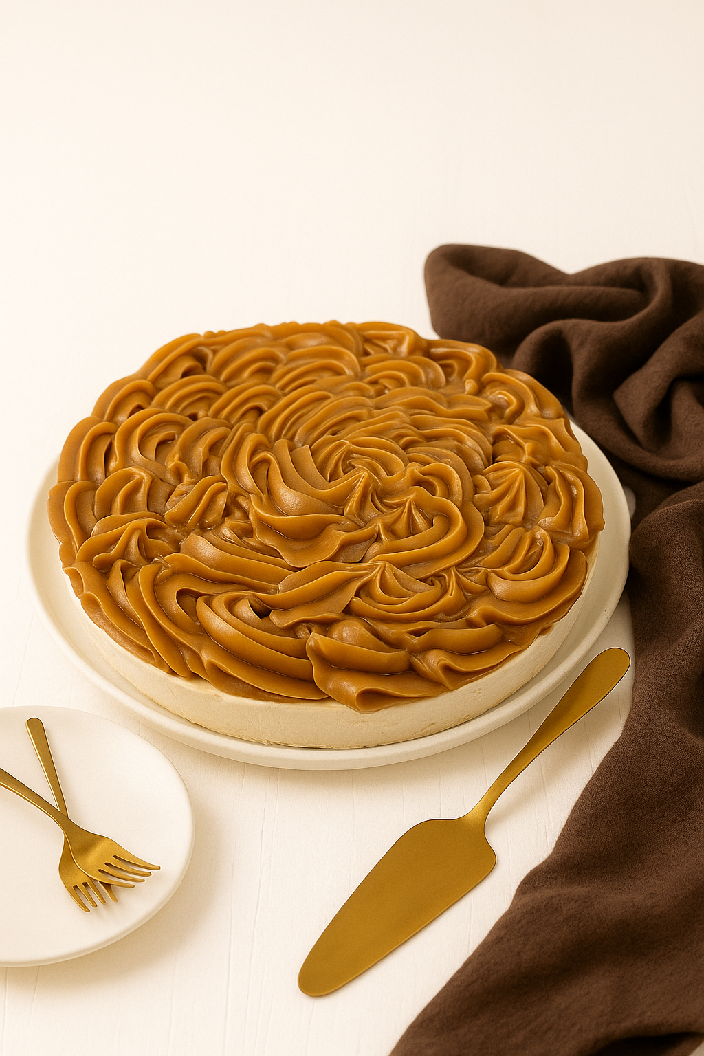 Torta Cheesecake de Doce de Leite