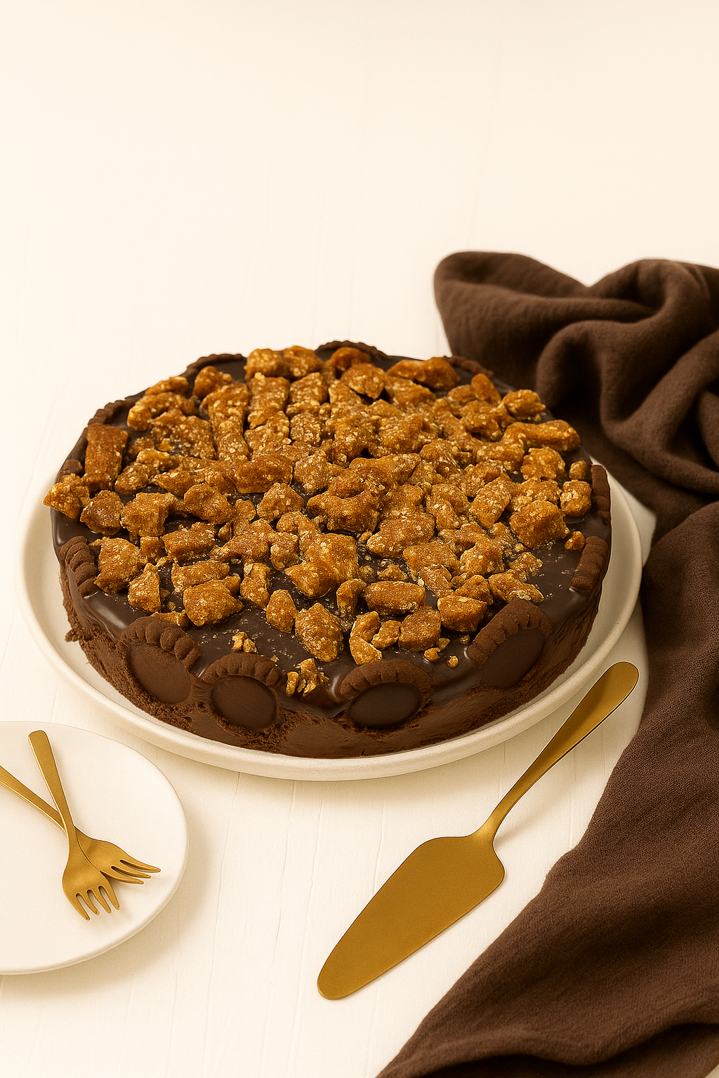 Torta de Chocolate Crocante