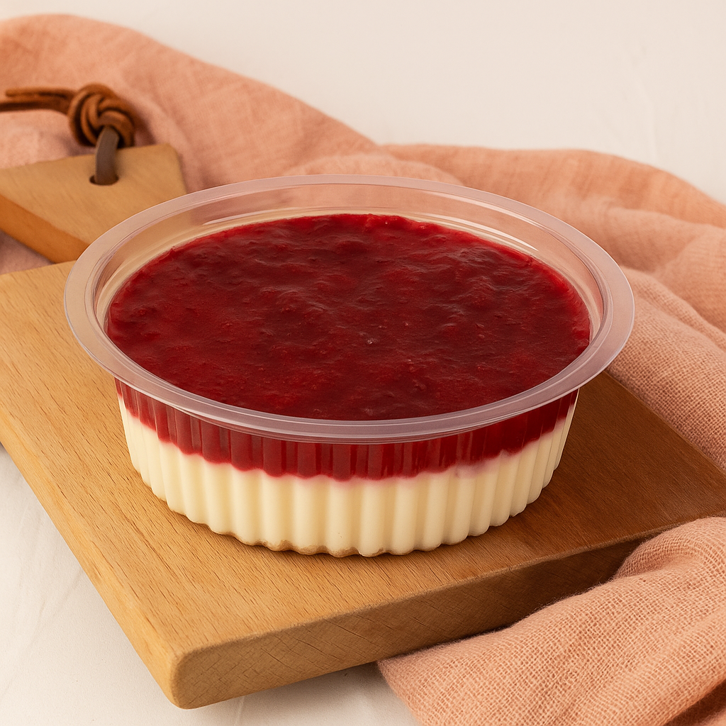 Tortinha de Cheesecake de Frutas Vermelhas Artesanal 140g