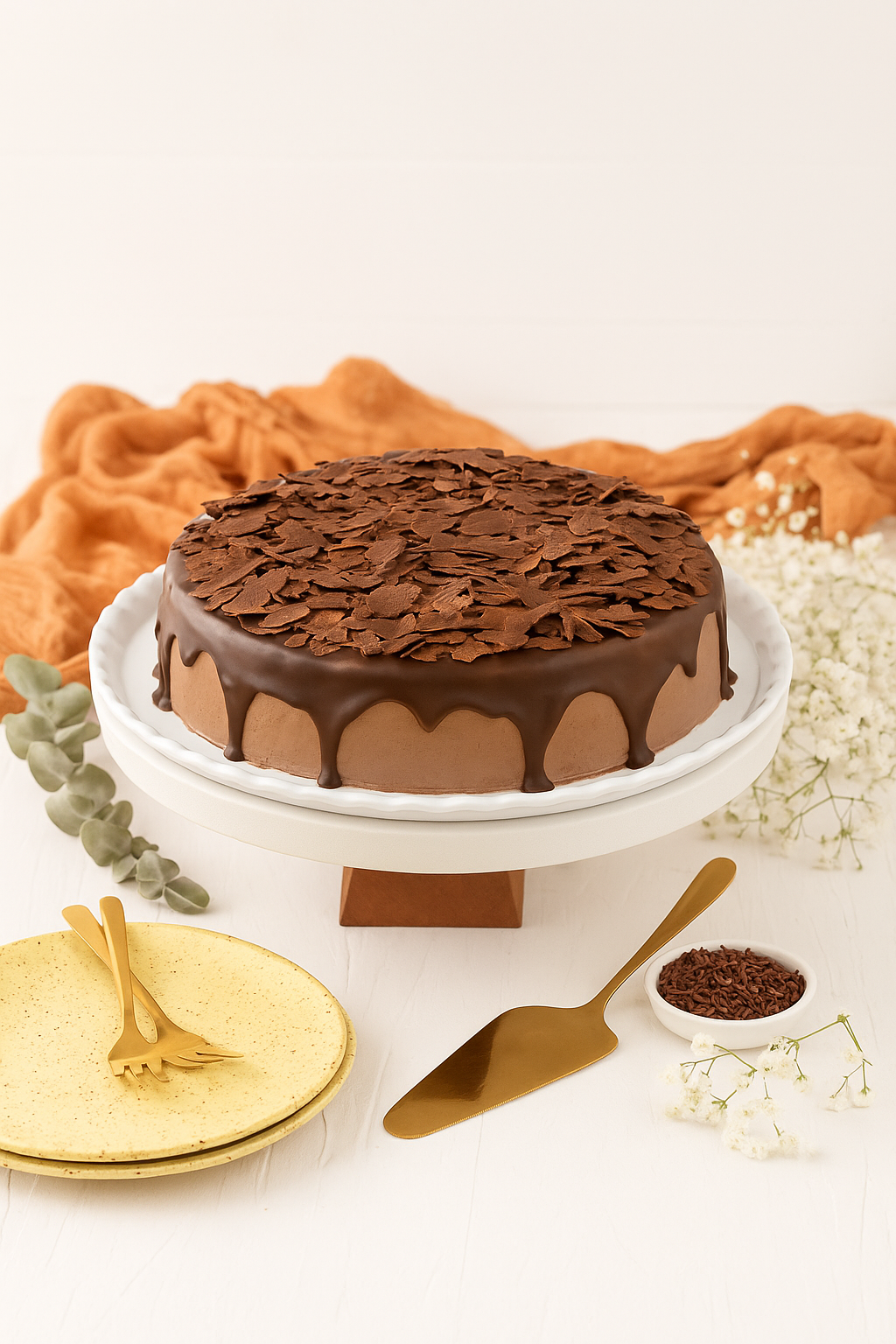 Bolo de Chocolate Trufado