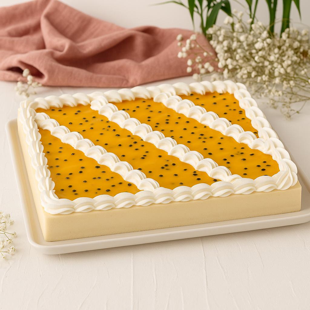 Torta Cheesecake Maracujá 5kg