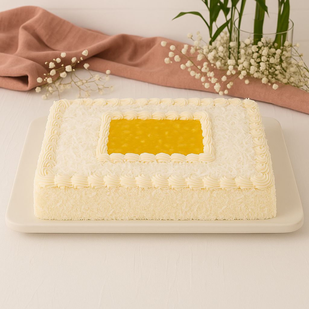 Bolo de Abacaxi com Coco 5kg