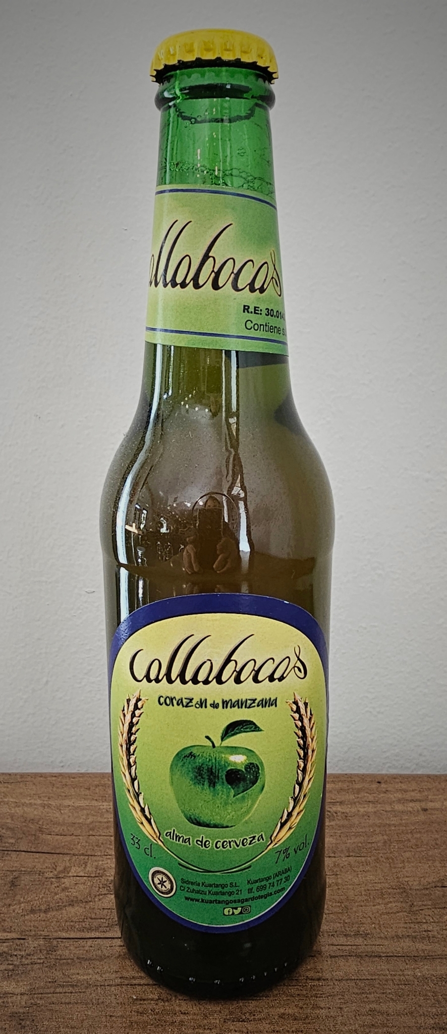 Cerveza de Sidra "Callabocas" Kuartango