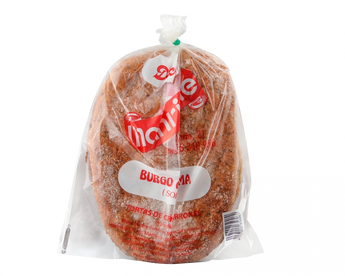 Torta de Manteca/Chicharrones (Bolsa con 2 Unidades) Manrique