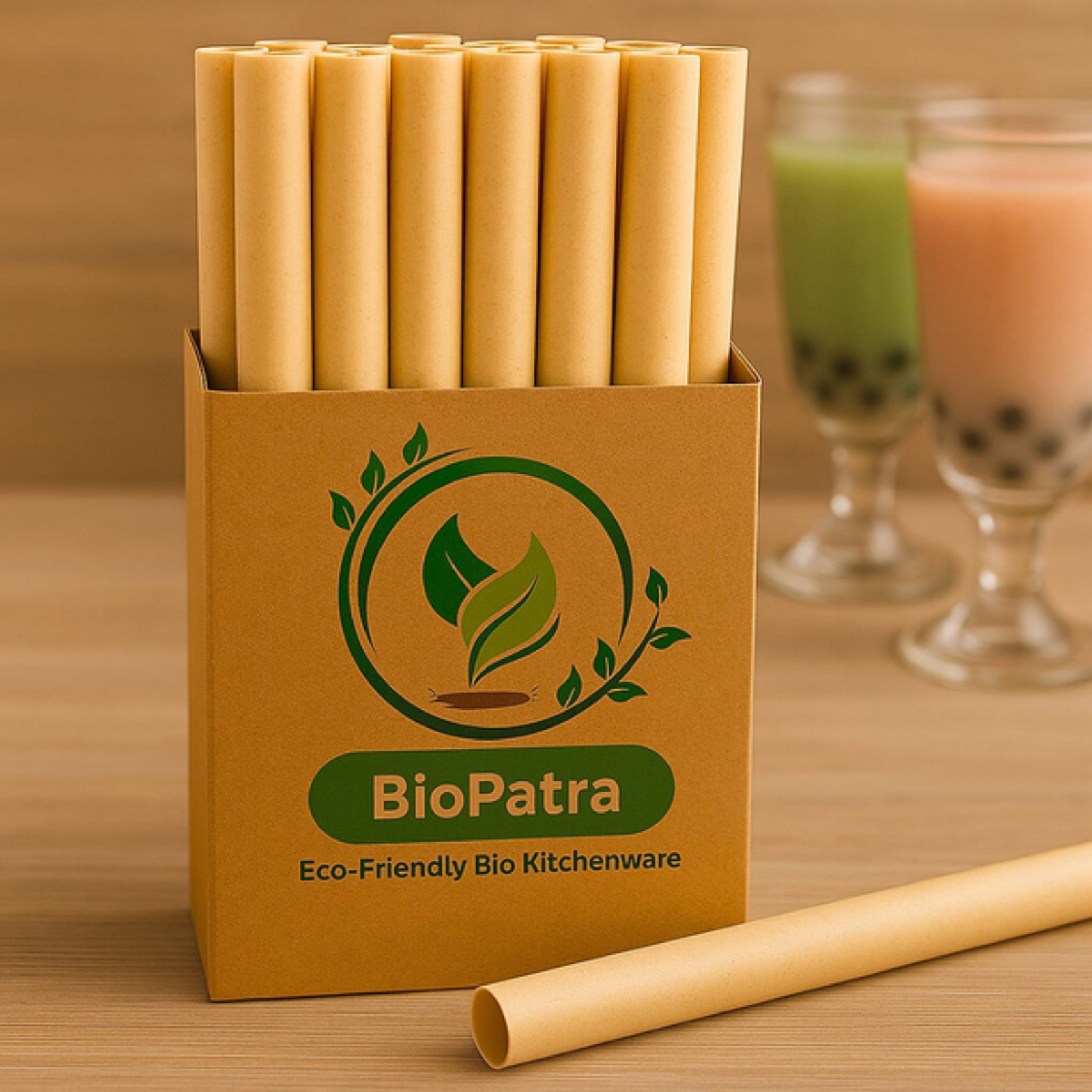 12mm Jumbo Rice Straws - Normal