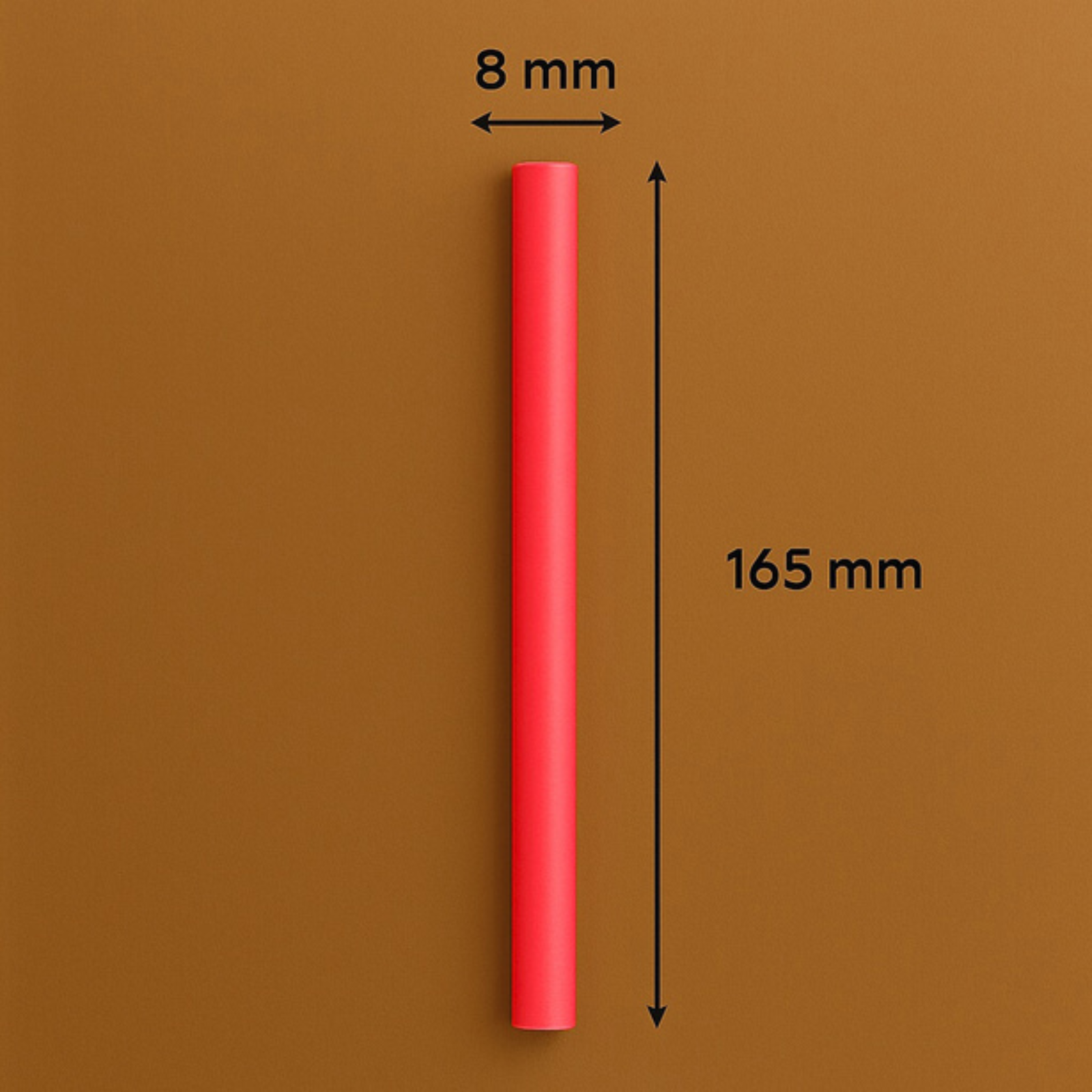 8mm Cocktail Rice Straws - Multi-Color