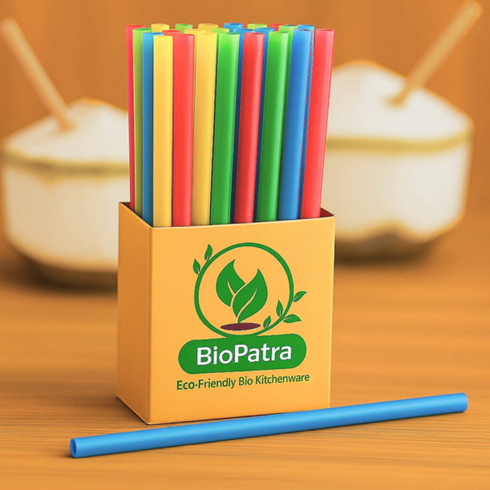 6.5mm Thin Rice Straws - Multi-Color