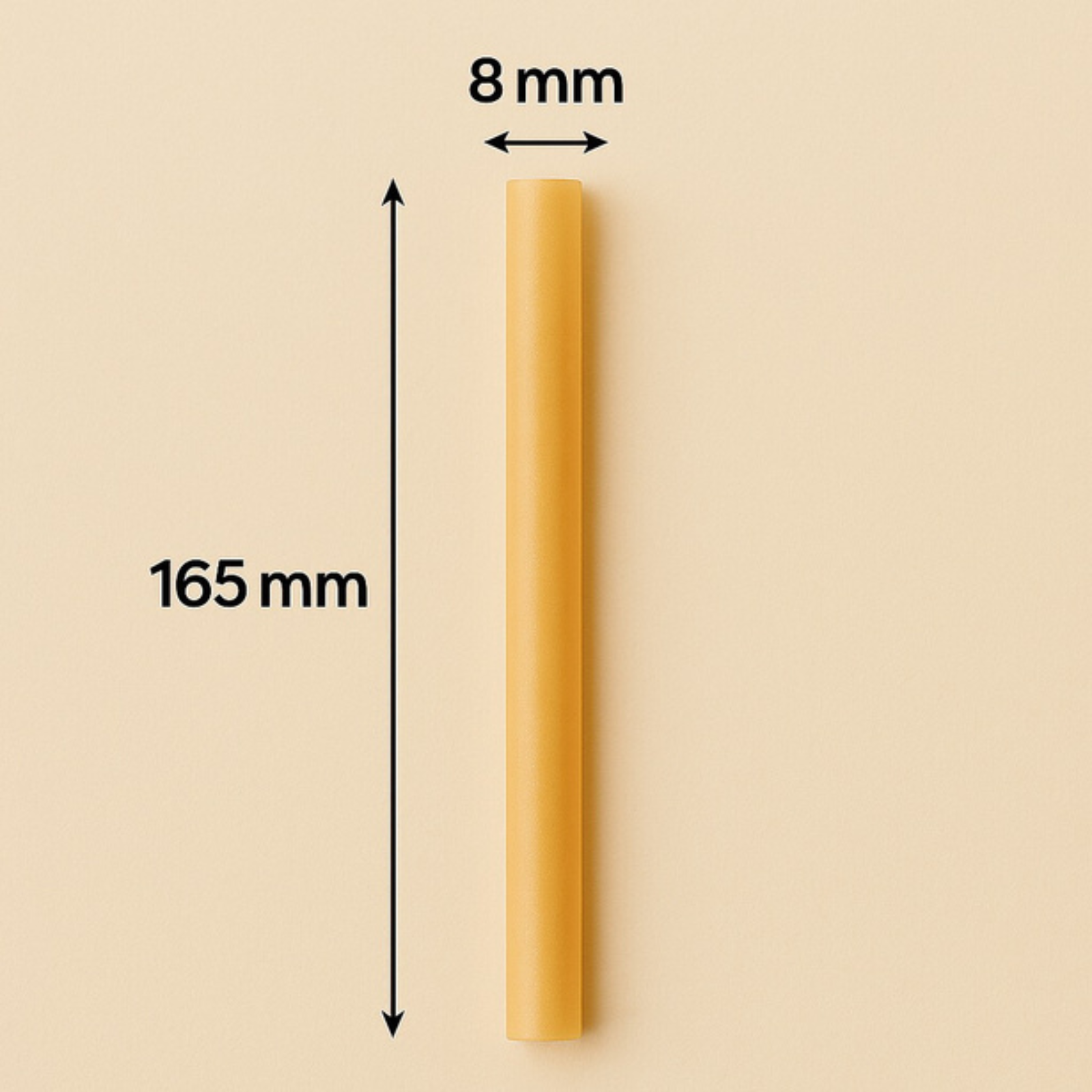 8mm Cocktail Rice Straws - Normal