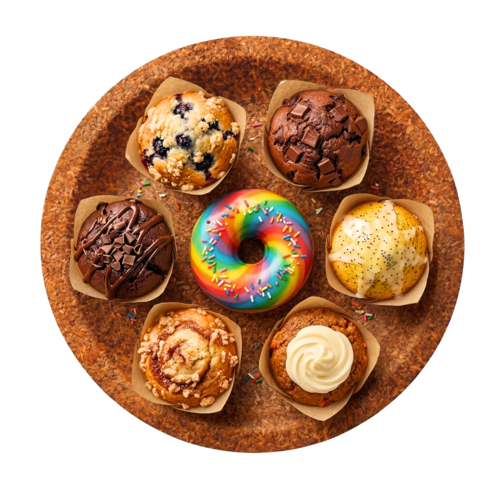 20 cm Brown Rice Paddy Husk Plate Round Pack of 100