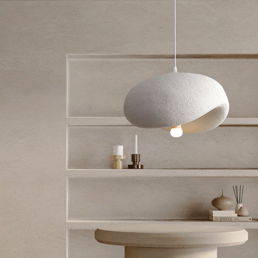 Arturesthome Cream Wabi-sabi Style Chandelier Living Room Restaurant Pendant Light Creative Lighting