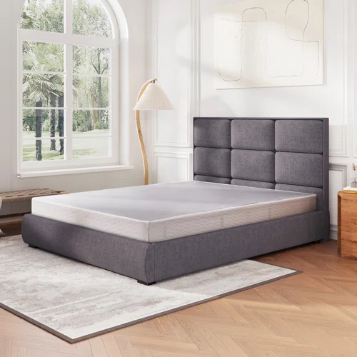 Modern Upholstered Bed Frame double bed size