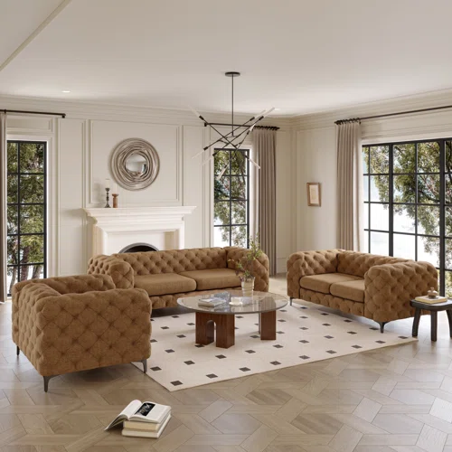 Luxurious Chesterfield Sofa Set