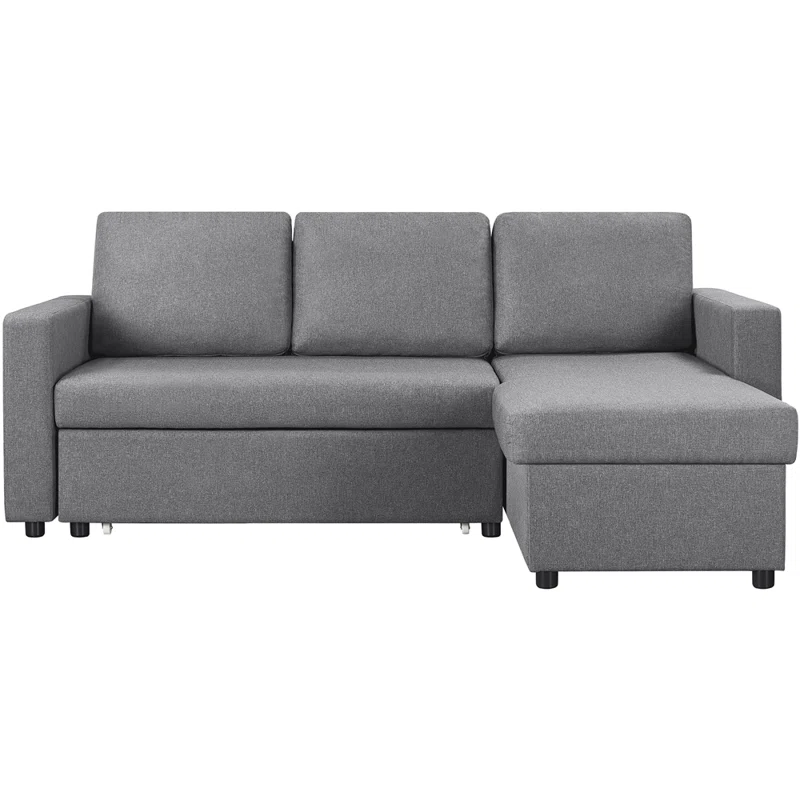 Reversible Gray Sofa