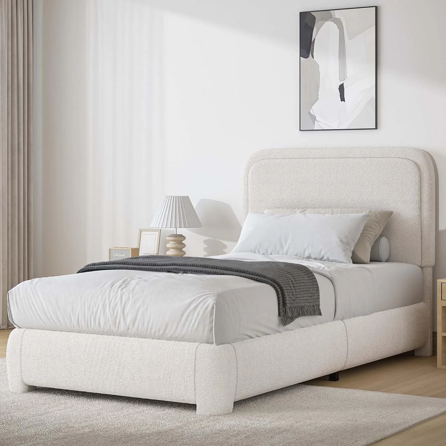 Modern Upholstered Bed Frame