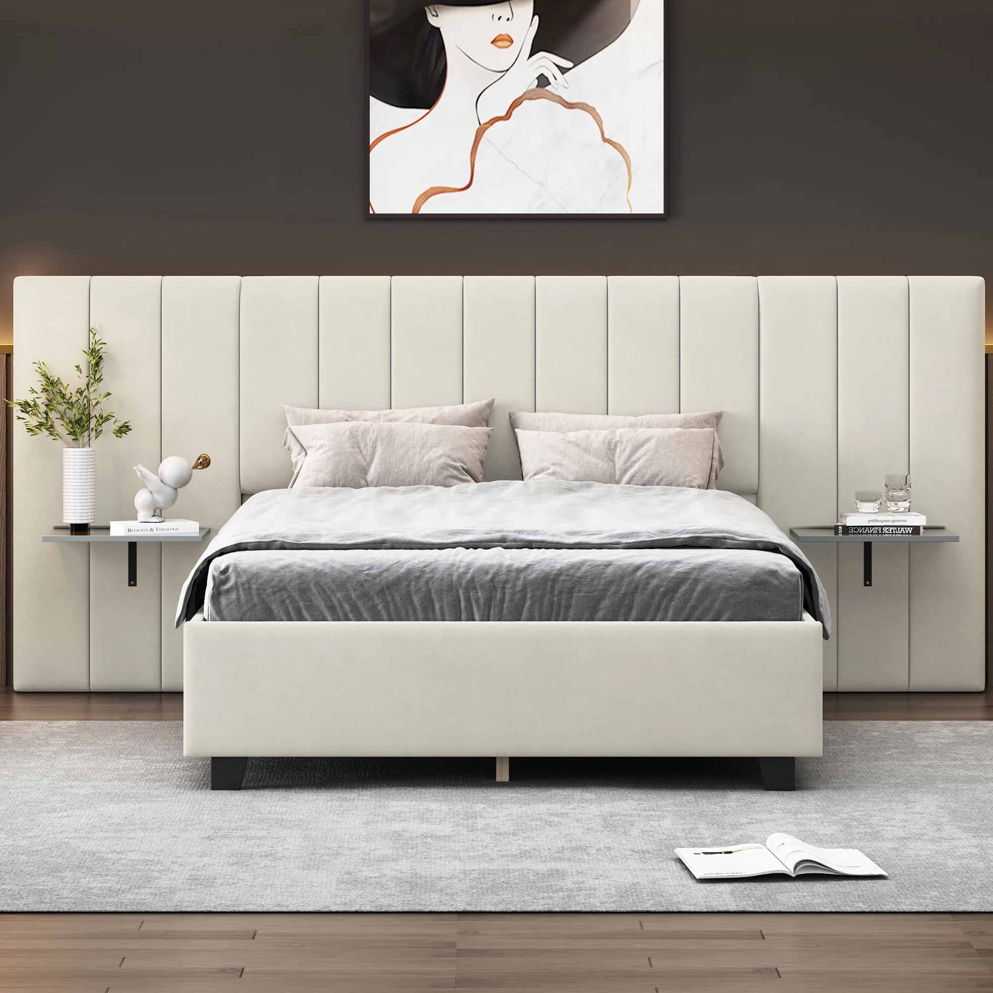 Elegant Queen Size Bed