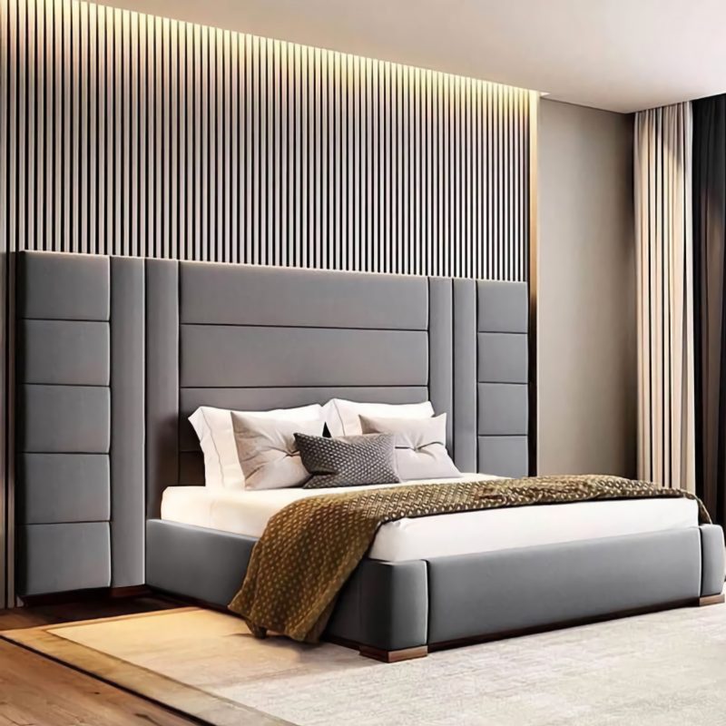 Modern headboard and base