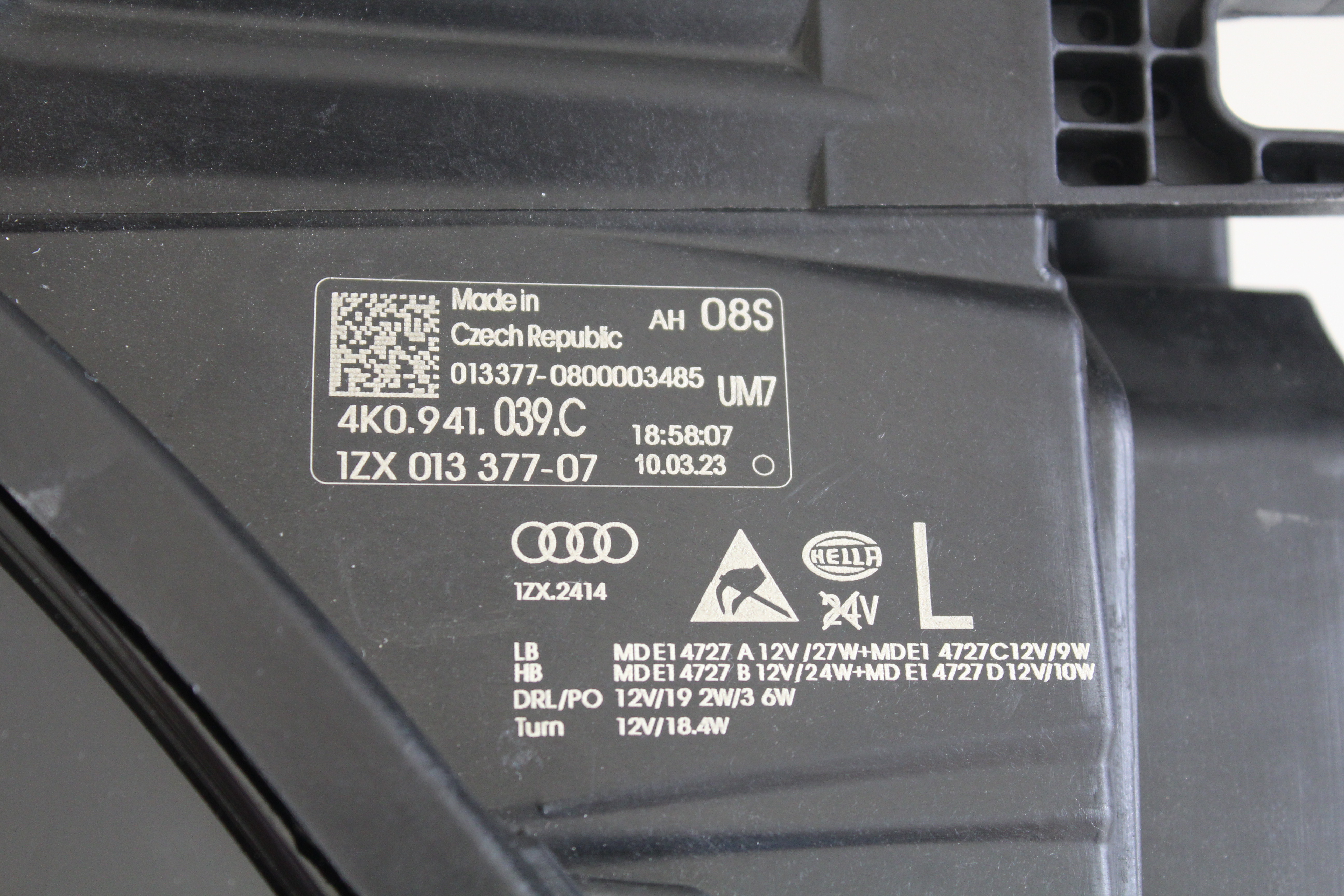  Farol Esquerdo Full LED  Audi A6 C8