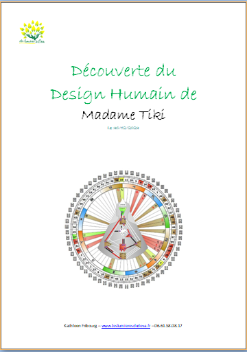 Analyse Human Design 1 - Découverte de mon design