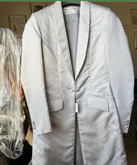 Marsha DeArriaga Silver Coat