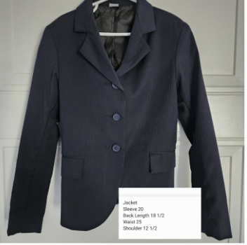 Hunt Coat Navy Youth