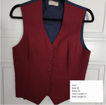 Vest - Red