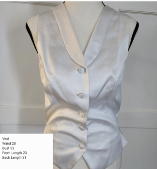 Vest - Formal Marsha DeArriaga