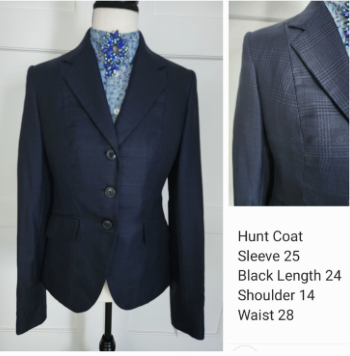 Hunt - Becker Bros Navy Hunt Coat