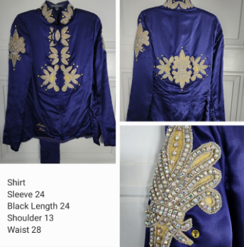 Western Youth - Western One Piece Youth Shirt Purple/Yellow