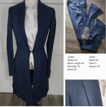 Saddleseat - Becker Bros Navy Suit