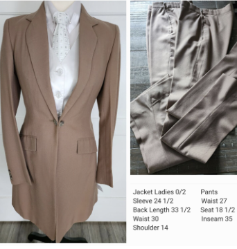 Saddleseat - Tan Suit w/ 2 Jods