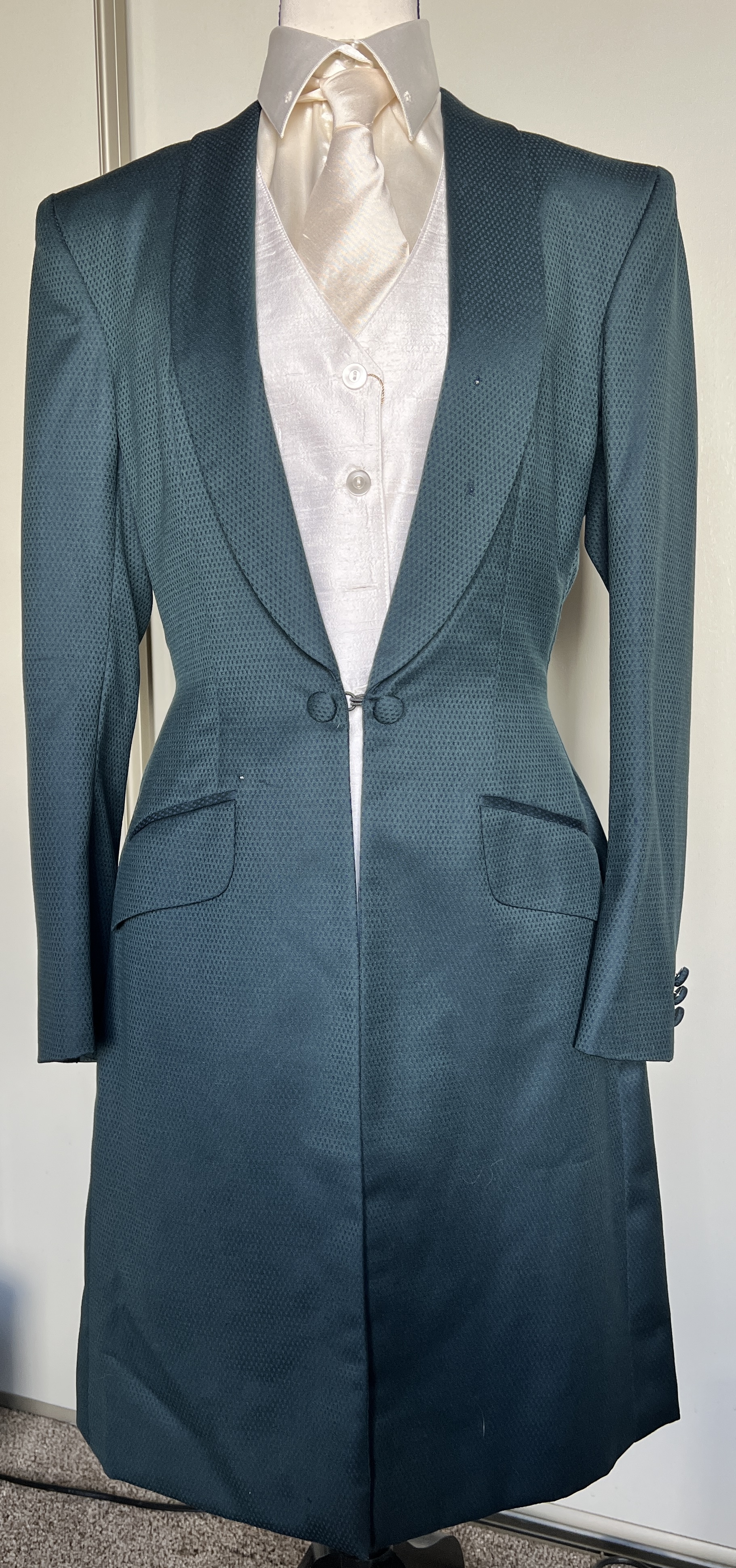 Saddleseat - Adult Dark Green/Teal Daycoat Marsha DeArriaga